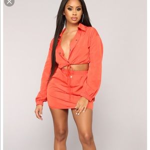 Orange lounge set! Brand new!